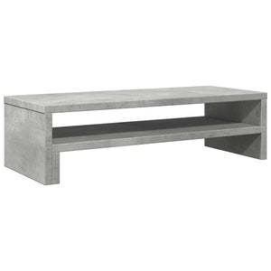 Monitorständer Betongrau 54x22x15 cm