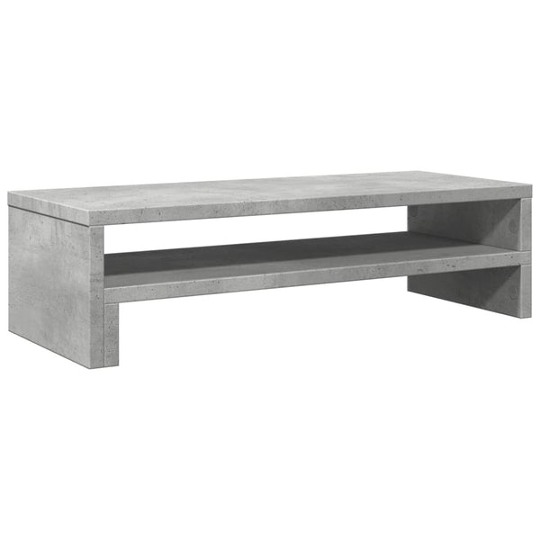 Monitorständer Betongrau 54x22x15 cm