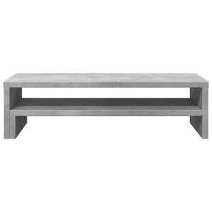 Monitorständer Betongrau 54x22x15 cm