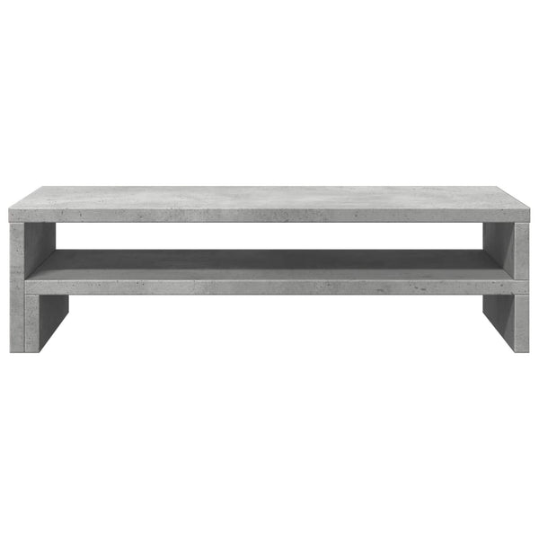 Monitorständer Betongrau 54x22x15 cm
