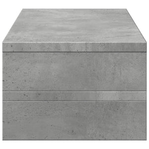 Monitorständer Betongrau 54x22x15 cm