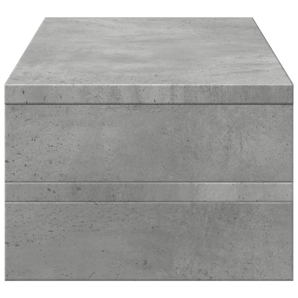 Monitorständer Betongrau 54x22x15 cm
