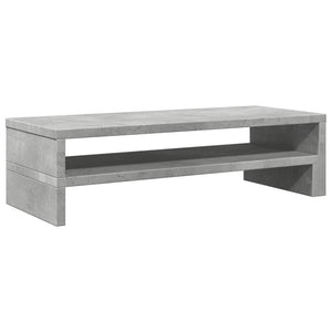 Monitorständer Betongrau 54x22x15 cm