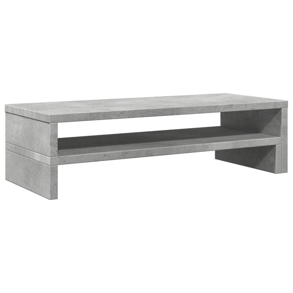 Monitorständer Betongrau 54x22x15 cm