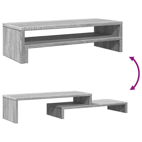 Monitorständer Grau Sonoma 54 cm