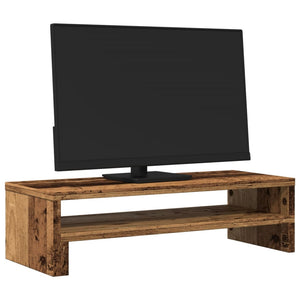 Monitorständer Altholz-Optik