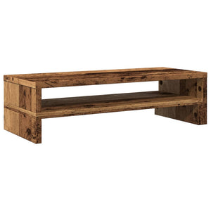 Monitorständer Altholz-Optik