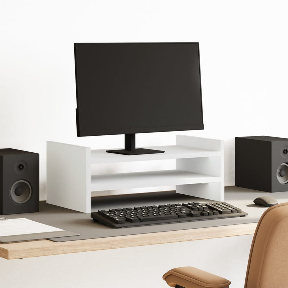Monitorständer Weiß 50 cm