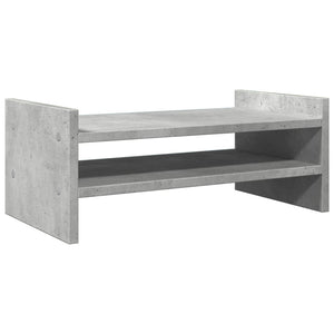 Monitorständer Betongrau 50x27x20 cm
