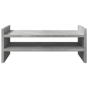 Monitorständer Betongrau 50x27x20 cm