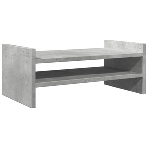 Monitorständer Betongrau 50x27x20 cm