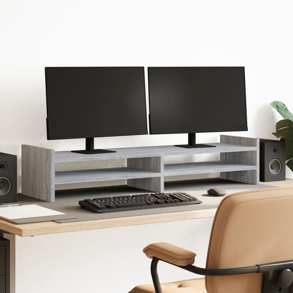 Monitorständer Grau Sonoma 100 cm