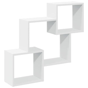 Wandschrank Weiß 78x18x71 cm