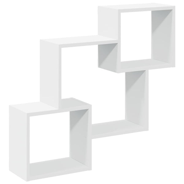 Wandschrank Weiß 78x18x71 cm