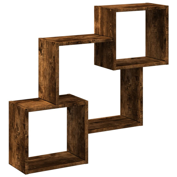 Wandschrank Räuchereiche 78x18x71 cm