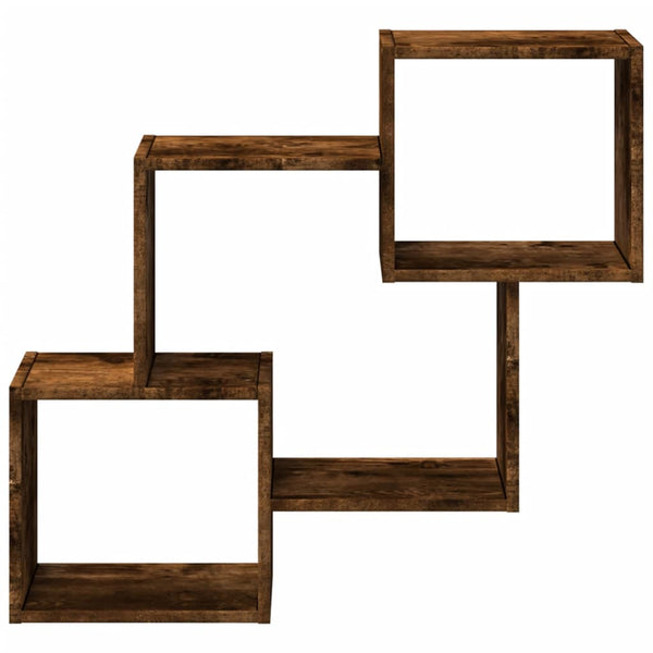 Wandschrank Räuchereiche 78x18x71 cm