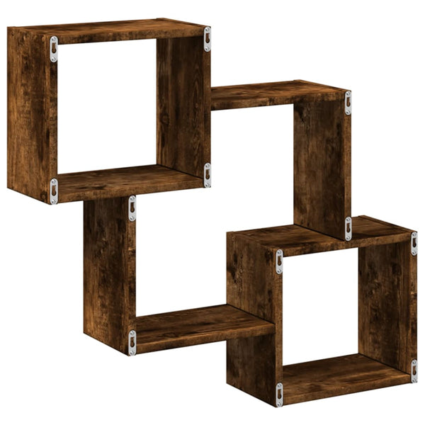 Wandschrank Räuchereiche 78x18x71 cm