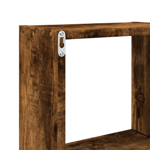 Wandschrank Räuchereiche 78x18x71 cm