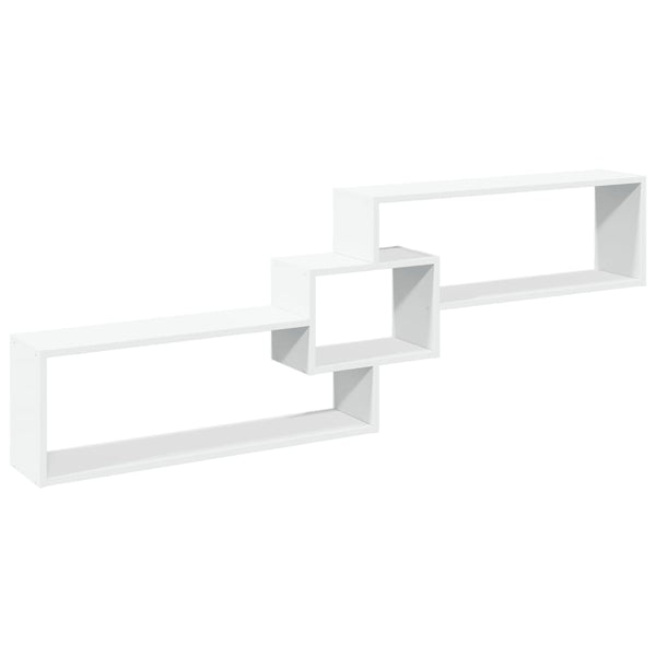 Wandschrank Weiß 158x18x53cm