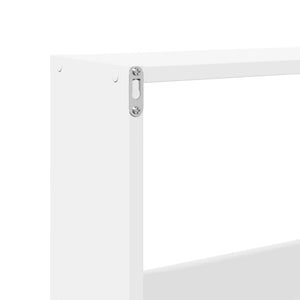 Wandschrank Weiß 158x18x53cm