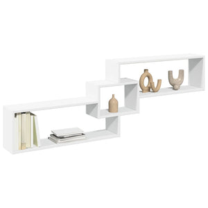 Wandschrank Weiß 158x18x53cm