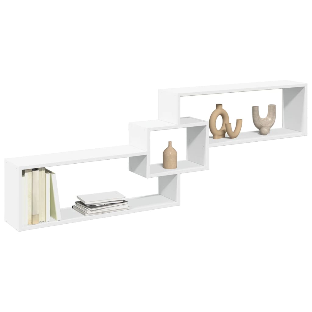 Wandschrank Weiß 158x18x53cm