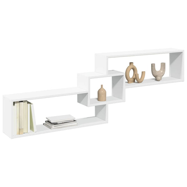Wandschrank Weiß 158x18x53cm