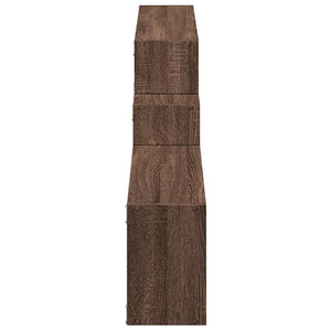 Wandschrank Eichen-Optik 158x18x53 cm