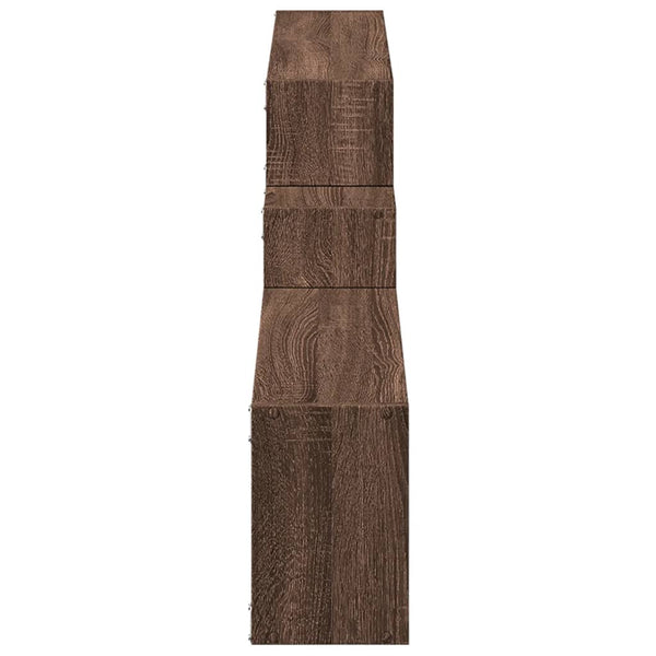 Wandschrank Eichen-Optik 158x18x53 cm