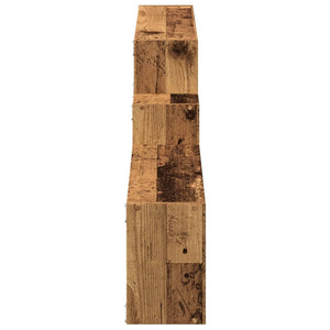 Wandschrank Altholz-Optik 158x53 cm