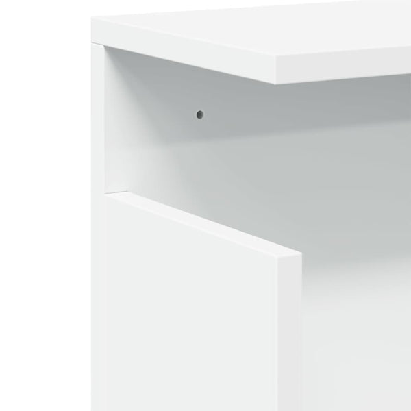 Weißer Wandschrank 60x20x30 cm