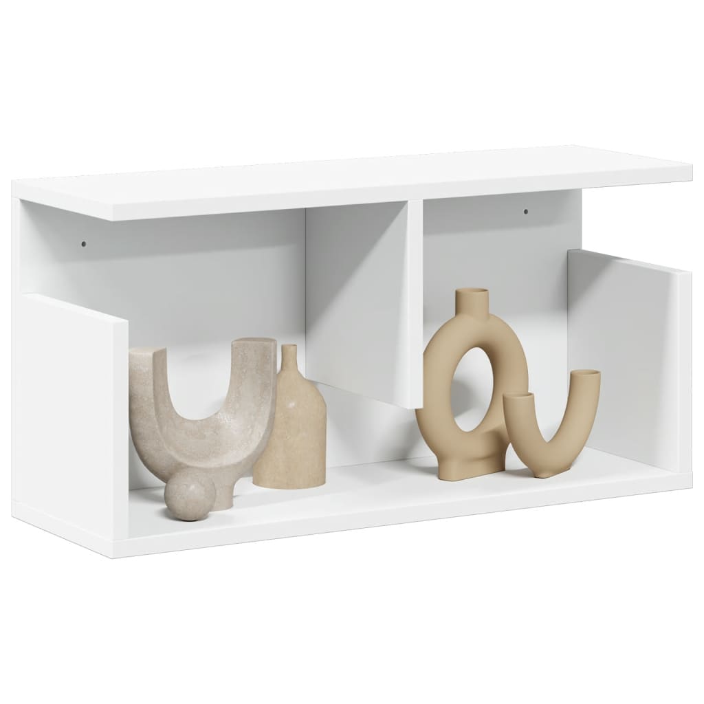 Weißer Wandschrank 60x20x30 cm