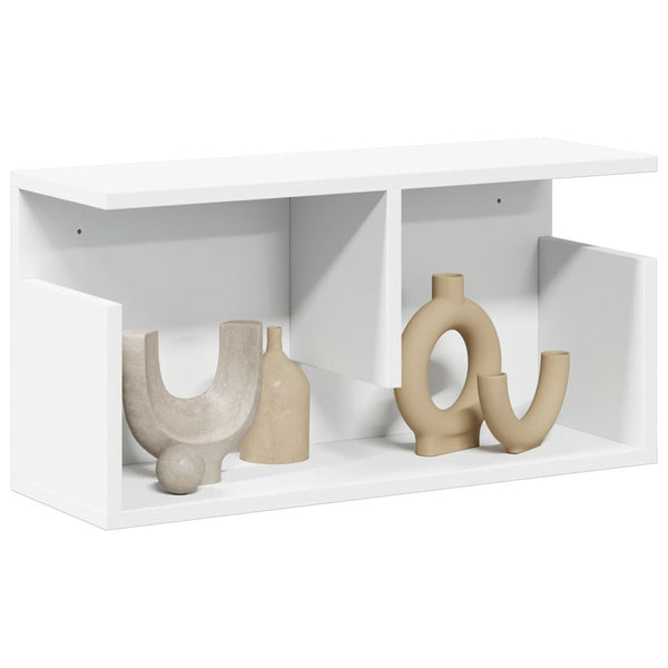 Weißer Wandschrank 60x20x30 cm