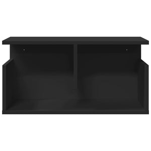 Wandschrank Schwarz 60x20x30 cm