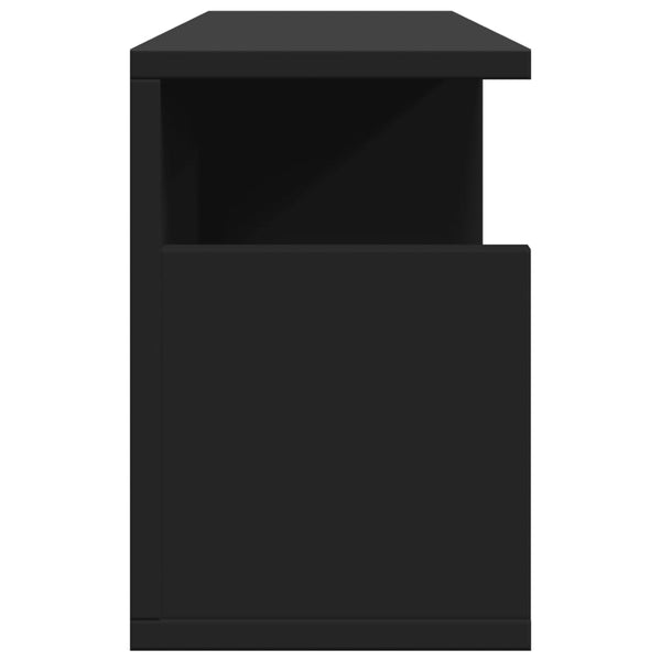 Wandschrank Schwarz 60x20x30 cm