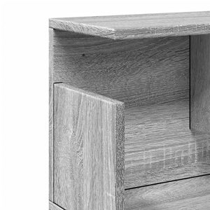 Wandschrank Grau Sonoma 80x20x30 cm