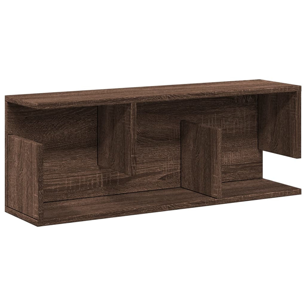 Wandschrank Eichenoptik 80x20x30 cm