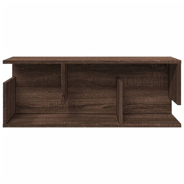 Wandschrank Eichenoptik 80x20x30 cm