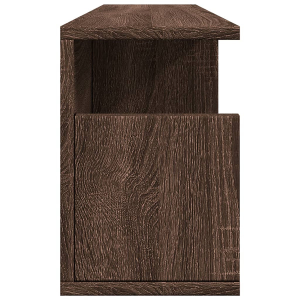 Wandschrank Eichenoptik 80x20x30 cm