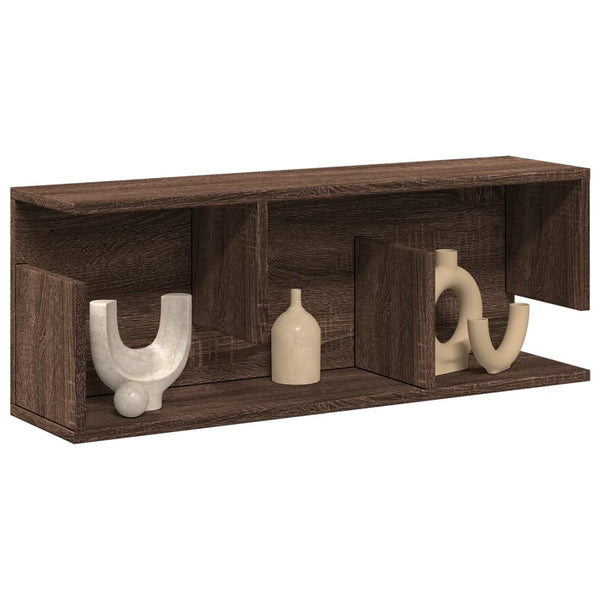 Wandschrank Eichenoptik 80x20x30 cm