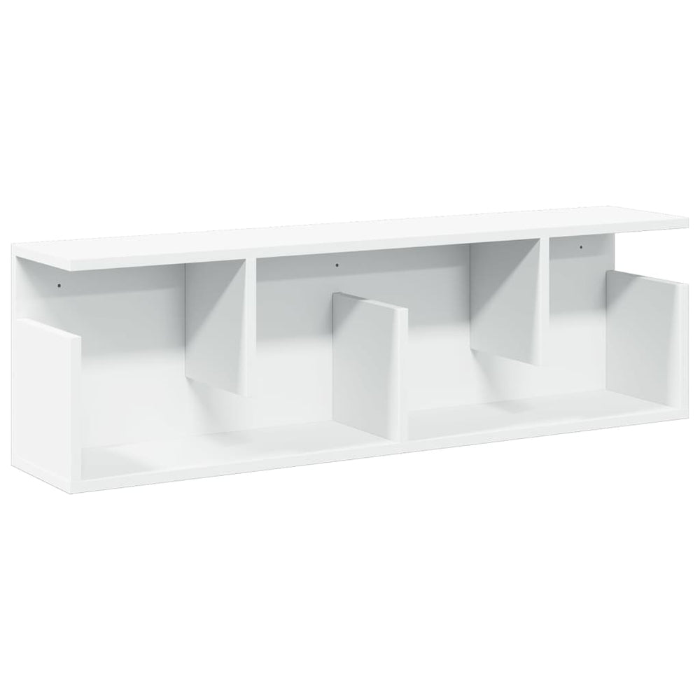 Weißer Wandschrank 100x20x30 cm
