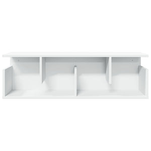 Weißer Wandschrank 100x20x30 cm