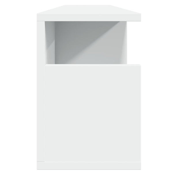 Weißer Wandschrank 100x20x30 cm