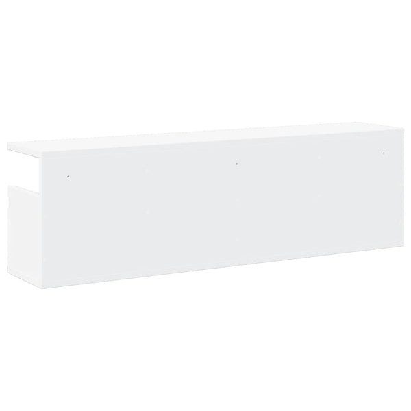Weißer Wandschrank 100x20x30 cm