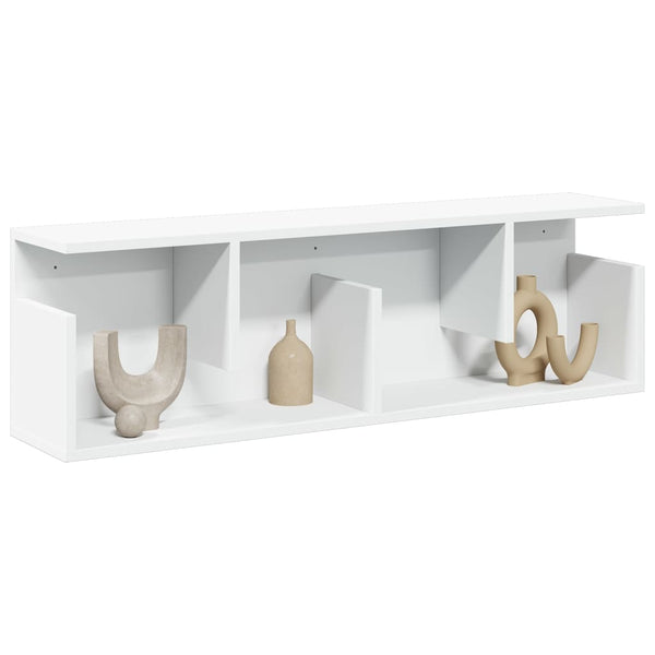 Weißer Wandschrank 100x20x30 cm