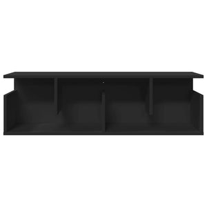 Schwarzer Wandschrank 100 cm