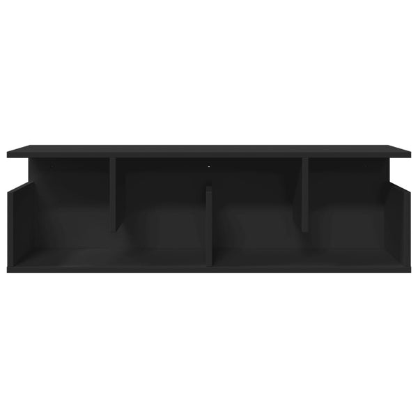 Schwarzer Wandschrank 100 cm