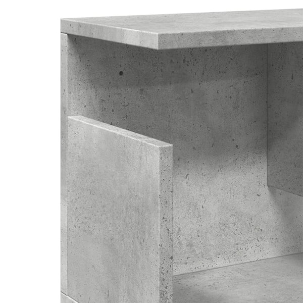Wandschrank Betongrau 100x20x30 cm