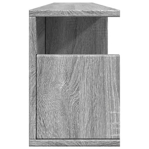 Grauer Wandschrank Sonoma 100x20x30 cm