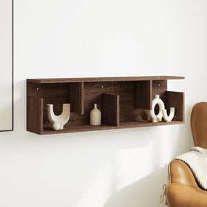 Wandschrank Braun Eichen-Optik 100x20x30 cm